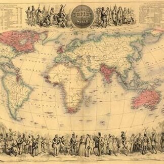 British Empire Throughout the World by John Bartholemew