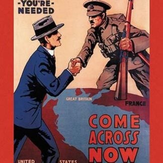 Britishers: You're Needed: Come Across Now by Lloyd Myers