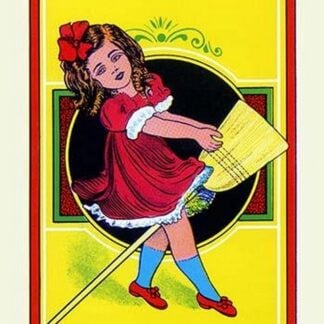 Broom Girl Broom Label
