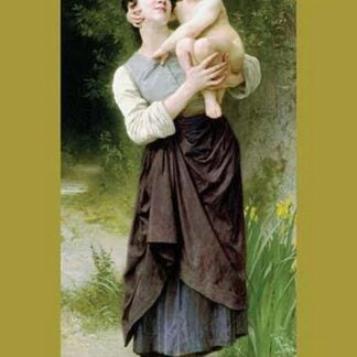 Brother And Sister by William Bouguereau