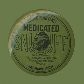 Bruno Martini's Medicated Snuff
