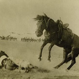 Bucked off a Bronco
