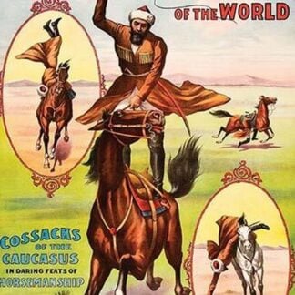 Buffalo Bill Wild West with Russian Cossack riders