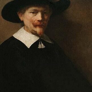 Burgher with Gloves and Silver Tassels by Rembrandt Van Rijn