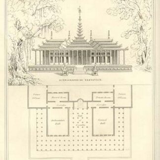 Burmese Palatial Hall of Assembly by Richard Brown