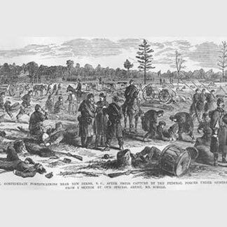 Burnside Occupies Fortifications at New Berne by Frank Leslie