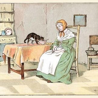 But Mrs. Blaize died penniless by Randolph Caldecott