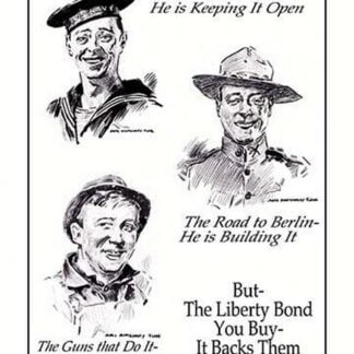 But - The Liberty Bond You Buy - It Backs Them All by James Montgomery Flagg