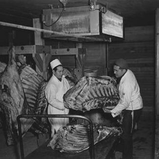 Butcher Shop by Ansel Adams