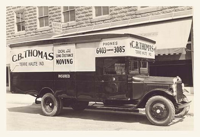 C.B. Thomas Moving Truck