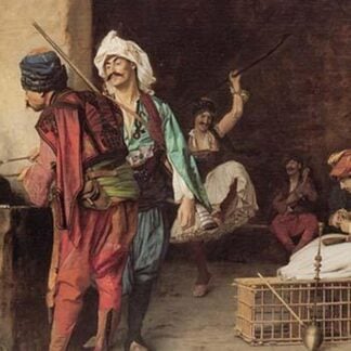 Cafe in Cairo by Jean-Leon Gerome