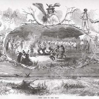 Camp Life in the West by Frank Leslie