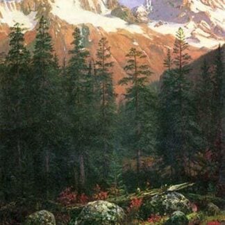 Canadian Rockies by Albert Bierstadt