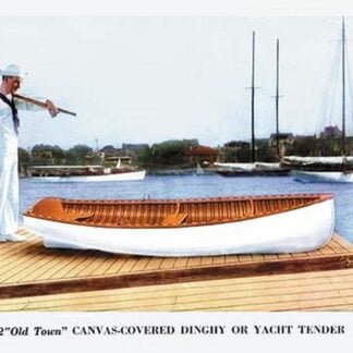 Canvas-Covered Dinghy or Yacht Tender