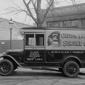 Capitol Towel Service Company Truck in DC