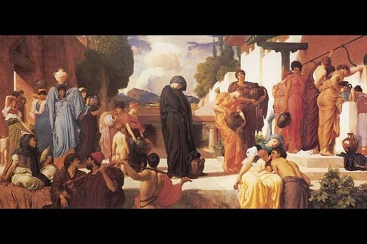 Captive Andromache by Frederick Leighton