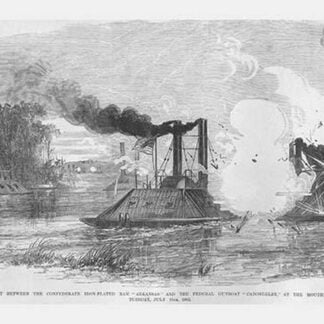 Captured Ordnance at Kane's Police Headquarters by Frank Leslie