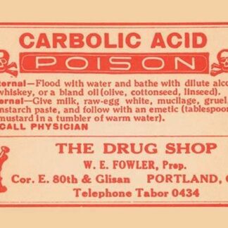 Carbolic Acid - Posion