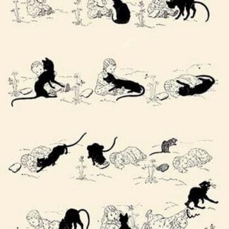 Cat and Baby by Theophile Alexandre Steinlen