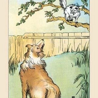 Cat in the Tree by Frances Beem