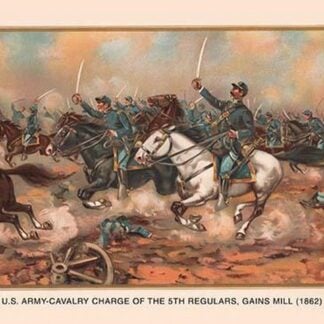 Cavalry Charge of the 5th Regulars