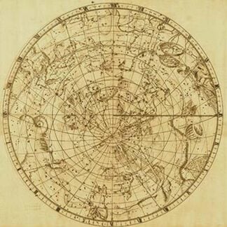 Celestial Map of the Mythological Heavens with Zodiacal Characters by Sir John Flamsteed #2