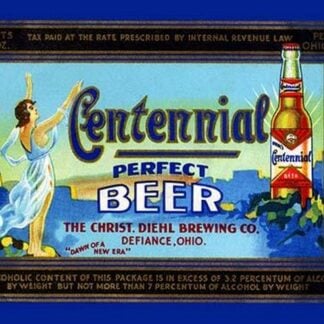 Centennial Perfect Beer Label