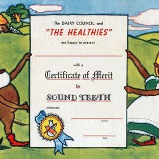 Certificate of Merit for Sound Teeth