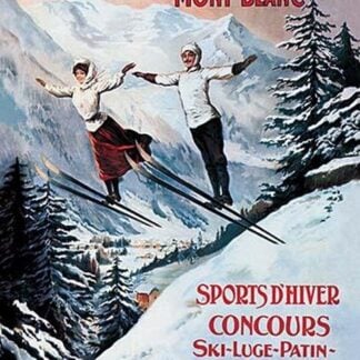 Chamonix Mont-Blanc by Francisco Tamagno