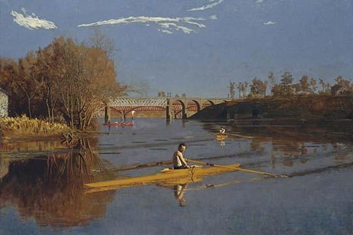 Champion Single Sculls - Max Schmidt by Thomas Eakins