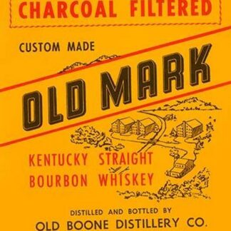 Charcoal Filtered Old Mark Kentucky Straight Bourbon Whiskey