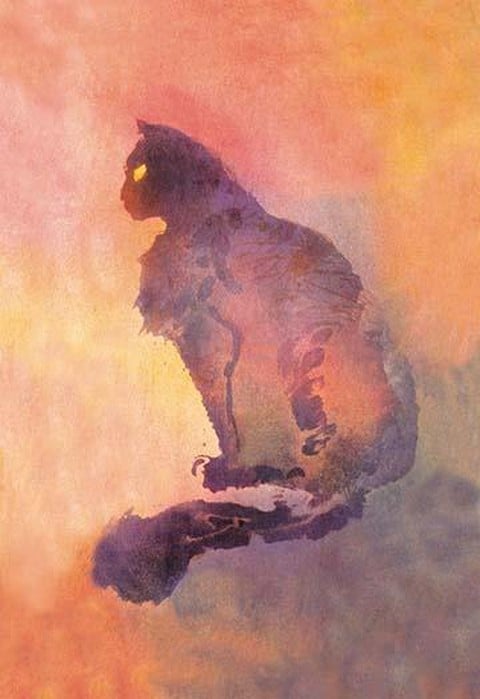 Chat Pourpre by Theophile Alexandre Steinlen