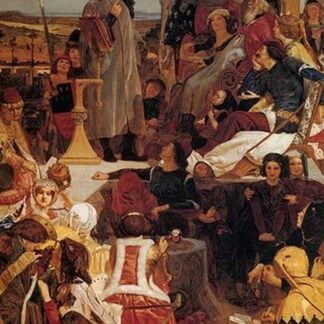 Chaucer at the Court of Edward III by Ford Madox Brown