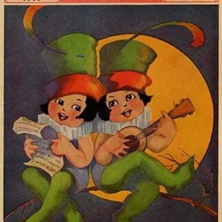 Cherubs Sing Above A Setting Sun by Home Arts