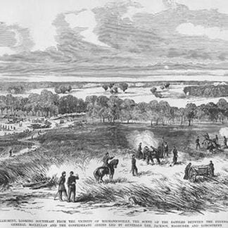 Chickahominy Valley Battlefield by Frank Leslie