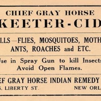 Chief Gray Horse Skeeter-Cide