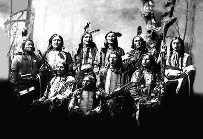 Chief Jack Red Cloud and Chiefs