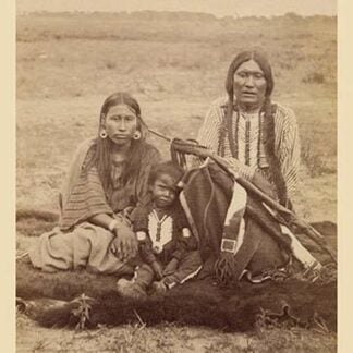 Chief Powder Face and Wife