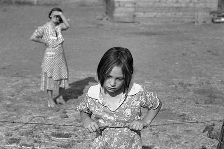 Child of a Rehab Client by Dorothea Lange