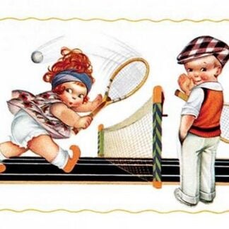 Children Playing Tennis