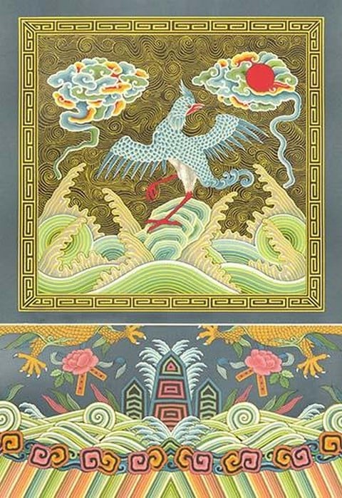 Chinese Bird Design by Auguste Racinet