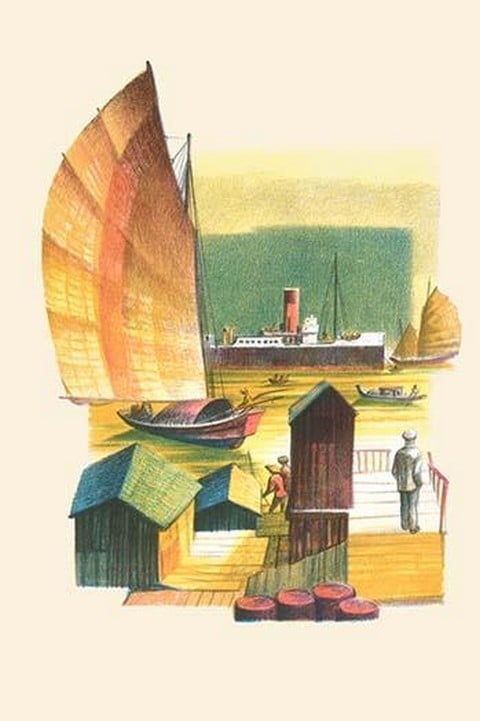 Chinese Junk by Lynd Ward