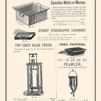 Chocolate Melter & Popcorn Ball Press