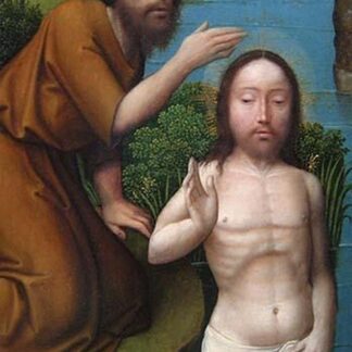 Christ Baptized in the Jordan River by Joachim Patinir