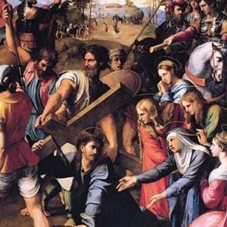 Christ Carrying the Cross by Raphael or Raffalello