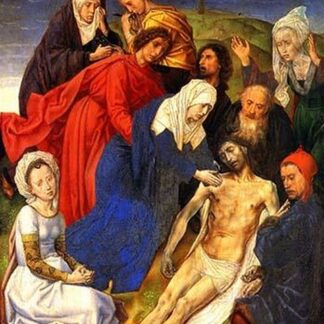 Christ Child & Angel by Dirk Bouts