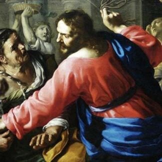 Christ Cleansing the Temple by Mei