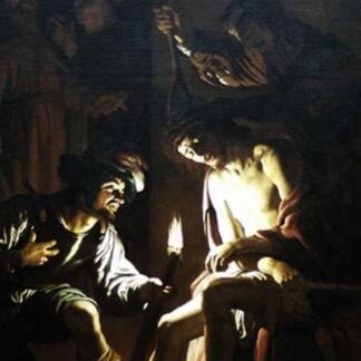 Christ Crowned with Thorns by Geritt Van Honthorst