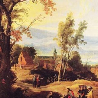 Christ Healing a Blind Man by Momper by Joos de Momper