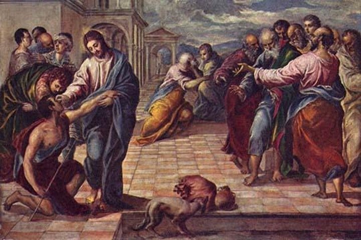Christ Healing the Blind by El Greco #2